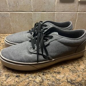 Men’s Charcoal Vans Canvas Shoe